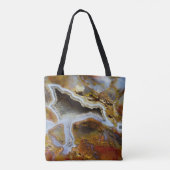 Tote Bag Bois pétrifié aux cristaux (Dos)