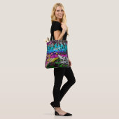 Tote Bag Bois Texture Arrière-plan, textur, arrière - plan, (Sur le modèle)