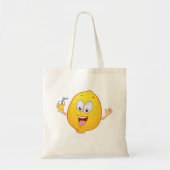 Tote Bag Boisson de citron juteux (Devant)