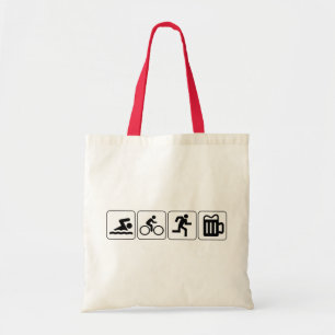 Tote Bag Boisson de course de vélo de bain