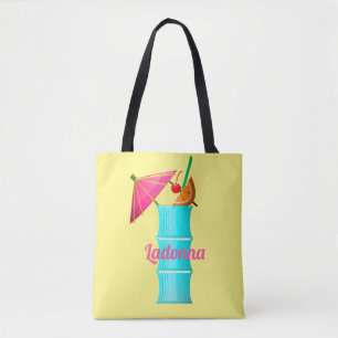 Tote Bag Boisson tropicale boisson colorée été cocktail haw