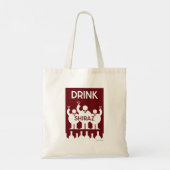 Tote Bag Boissons de vins de Shiraz (Dos)