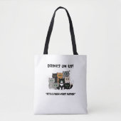 Tote Bag Boissons Offertes Mariage Parfait (Devant)