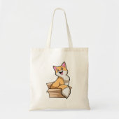 Tote Bag Boîte à chat (Devant)