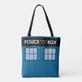 Tote Bag Boîte de police Customisée Fourre-tout (Dos)