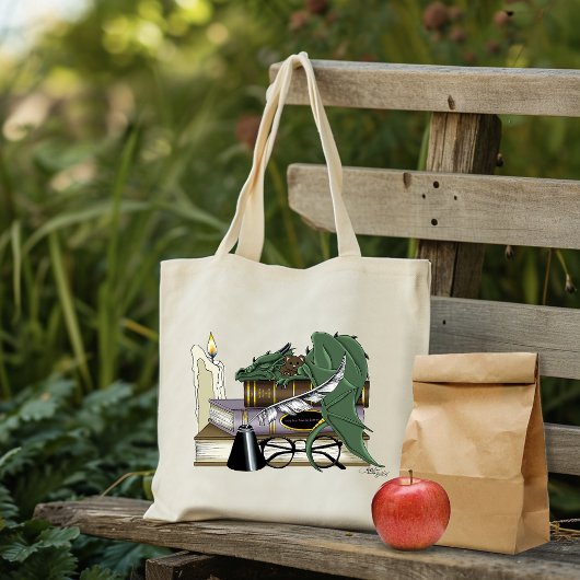 Tote Bag Boîtes de sommeil vertes Dragon