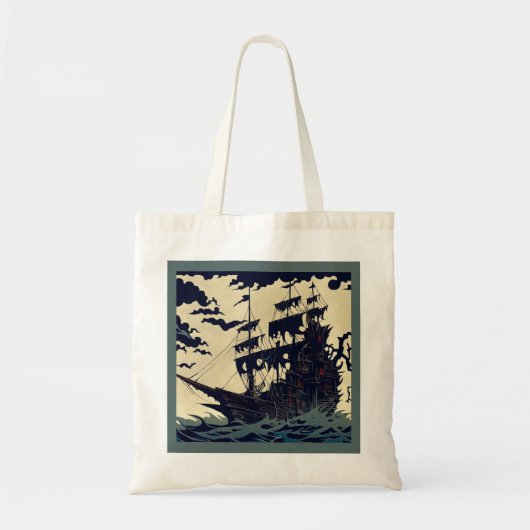 Tote Bag Boîtier de voilier hanté 1 (Devant)