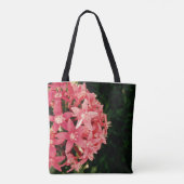 Tote Bag Bokee à fleurs roses (Dos)