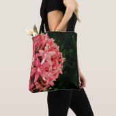 Tote Bag Bokee à fleurs roses (De près)