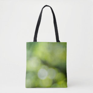 Tote Bag Bokee vert et jaune clair