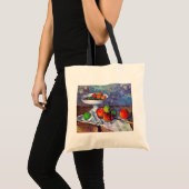 Tote Bag Bol à fruits, Verre et Pommes, Cézanne (Devant (produit))