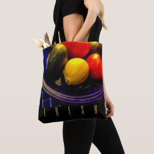 Tote Bag Bol bleu de Fourre-tout de fruits