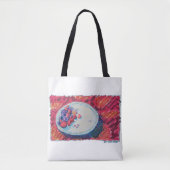 Tote Bag Bol de fruits rouges (Devant)