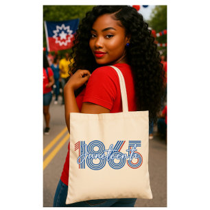 Tote Bag Bold 1865 Junetdix Heritage