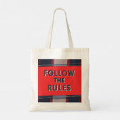 Tote Bag Bold Rules: A Clear, Striking Message (Dos)