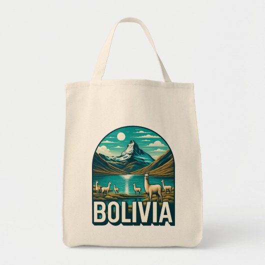 Tote Bag Bolivie Amérique du Sud (Devant)