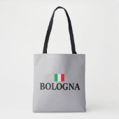 Tote Bag Bologne Italie, j'aime Bologne (Devant)