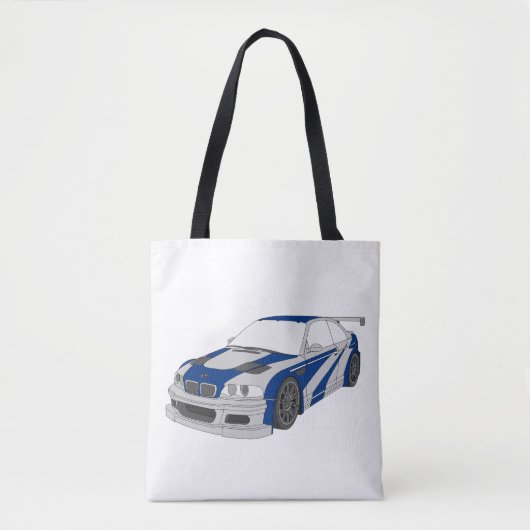 Tote Bag bolsa con frase need for speed  (Devant)