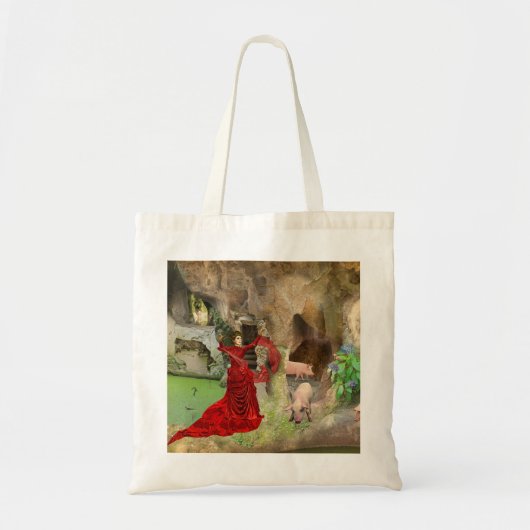 Tote Bag Bolsa De Tela Circe na Quinta da Regaleira (Devant)