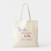 Tote Bag Bolsa de tela frase  (Dos)