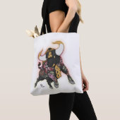 Tote Bag Bolsa De Tela  Handbag Torito De Pucará (De près)