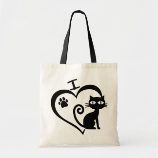 Tote Bag Bolsa de tela I Love Cats