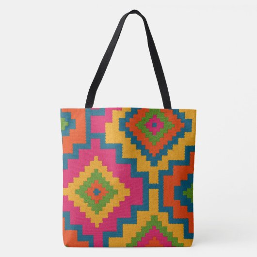 TOTE BAG BOLSAS CORES GEOMÉTRICO (Devant)