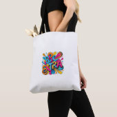TOTE BAG BOLSO  CON UN DISEÑO MUY BONITO (De près)