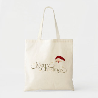 Tote Bag Bolso navideño papa noel