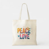 Tote Bag Bolso Peace and Love (Dos)