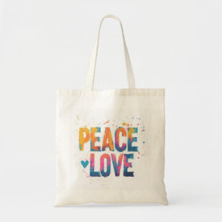 Tote Bag Bolso Peace and Love