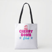 Tote Bag bombe cerise (Devant)