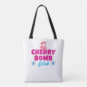 Tote Bag bombe cerise (Dos)
