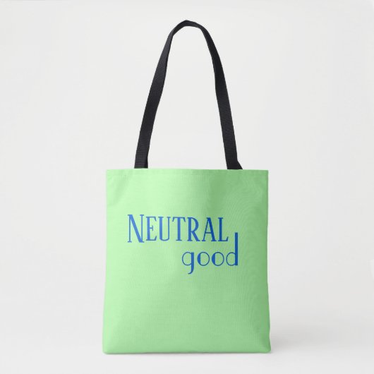 Tote Bag Bon alignement neutre (Devant)