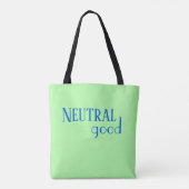 Tote Bag Bon alignement neutre (Dos)