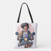 Tote Bag Bon Jour Rider (Dos)