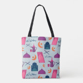 Tote Bag Bon Motif du Ramadan (Dos)
