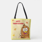 Tote Bag Bon thanksgiving drôle (Dos)