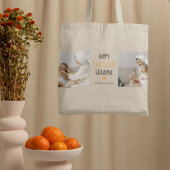 Tote Bag Bon thanksgiving photo Collage moderne grand-mère