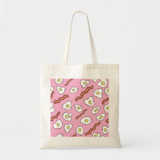 Tote Bag Bonanza petit-déjeuner : Plaisirs du dessin animé (Devant)