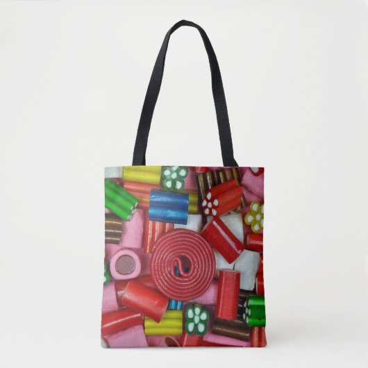 Tote Bag Bonbons colorés (Devant)