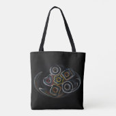 Tote Bag Bonbons de Noël (Dos)