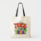 Tote Bag Bonbons d'Halloween de Fang Tastic Kid (Devant)