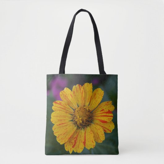 Tote Bag Bonbons jaunes en Zinnia (Devant)