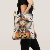 Tote Bag Bonbons Personnalisés Fairy Halloween (De près)