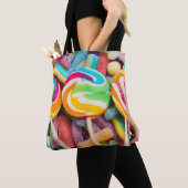 Tote Bag bonbons sucrés (De près)