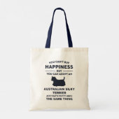 Tote Bag Bonheur d'adoption Silky Terrier (Dos)