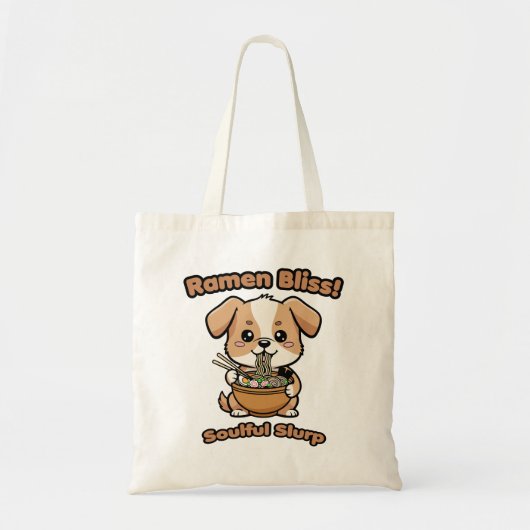 Tote Bag Bonheur de Ramen (Devant)