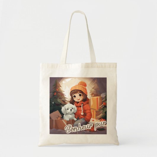 Tote Bag Bonheur pur (Devant)