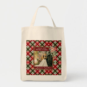 Tote Bag Bonjour 2024 photo minimaliste moderne